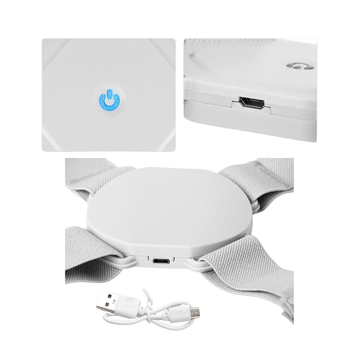 GENERICO - Corrector de Postura con Sensor Inteligente con Vibrador