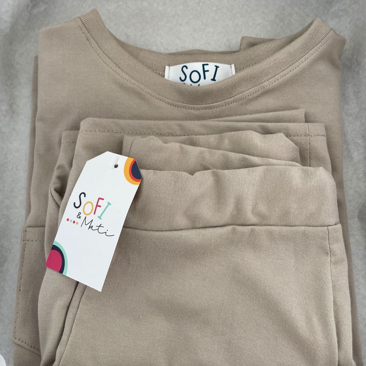 GENERICO - Conjunto Polo + short oversize Sofi y Mati