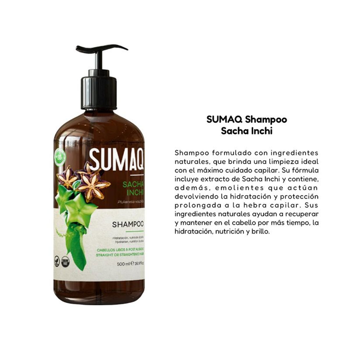 SUMAQ - Pack SUMAQ con Extracto de Sacha Inchi + Spray Capilar Aguaymanto