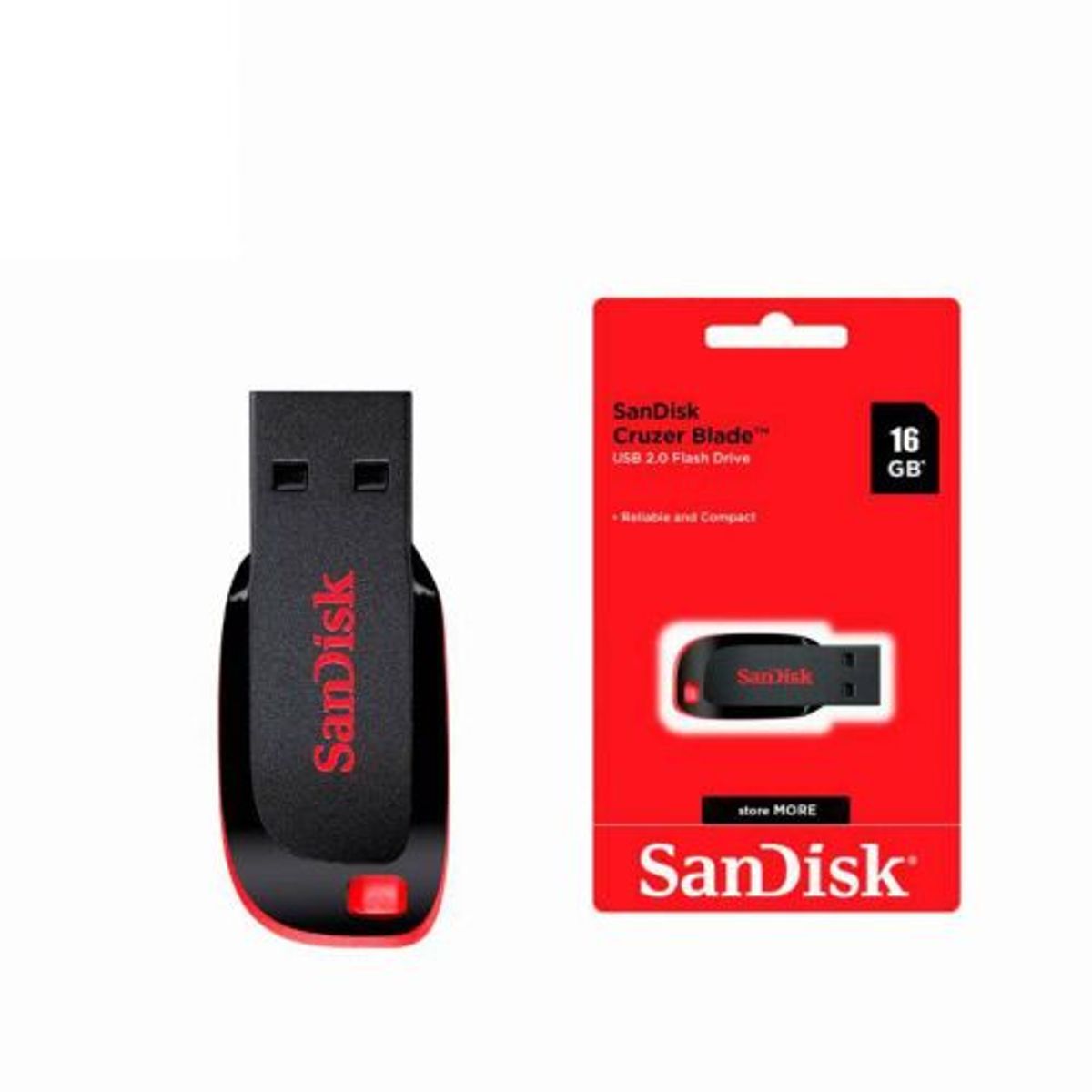 SANDISK - Memoria Flash USB SanDisk Cruzer Blade 16GB