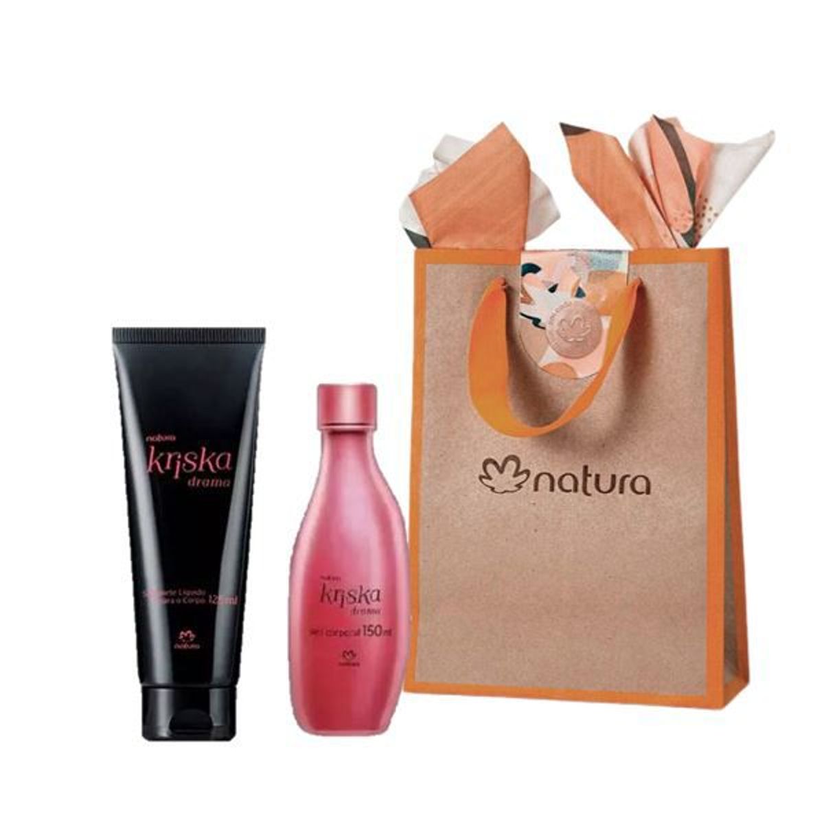 NATURA - Jabon Liquido y oleo corporal Kriska Drama Natura Tododia