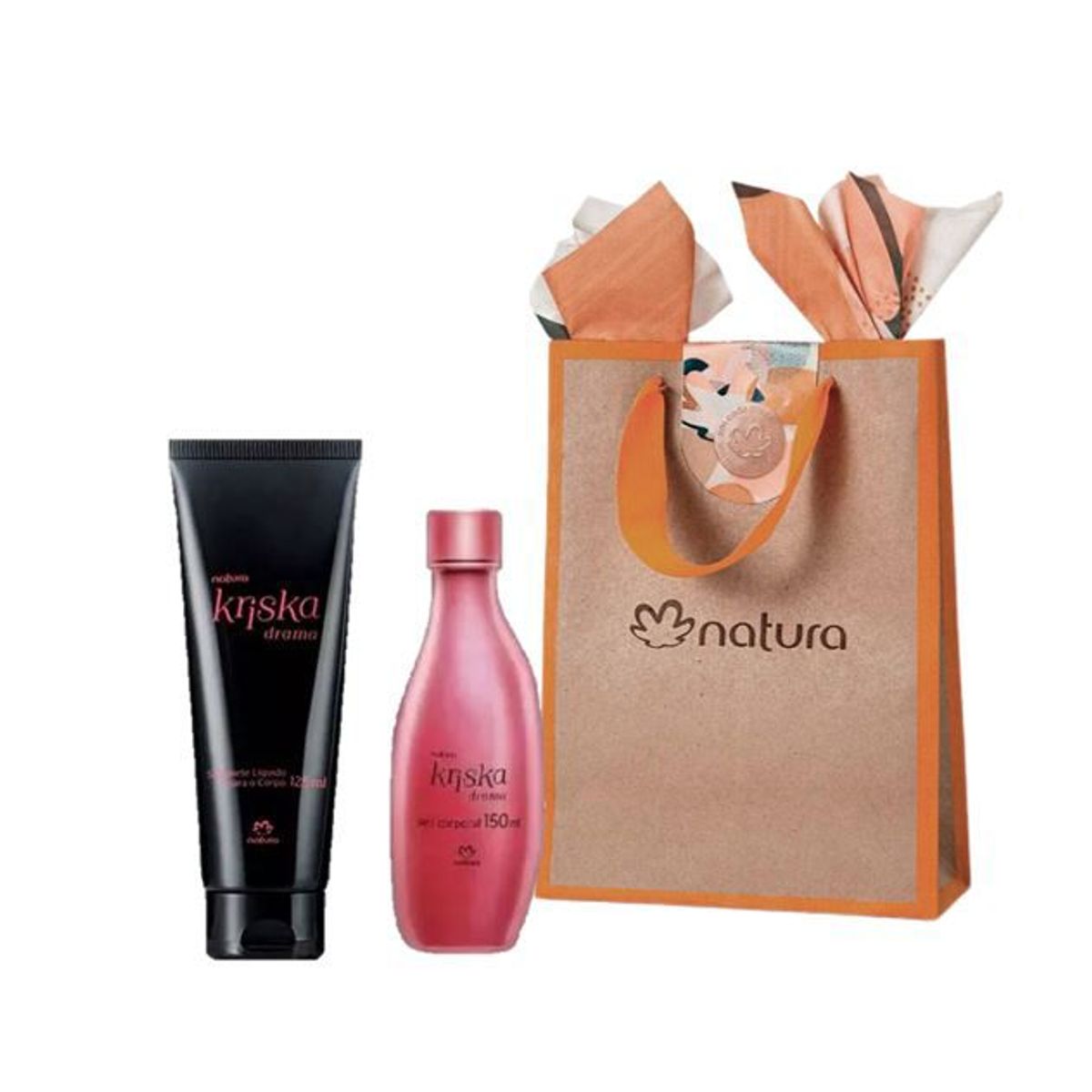 NATURA - Jabon Liquido y oleo corporal Kriska Drama Natura Tododia