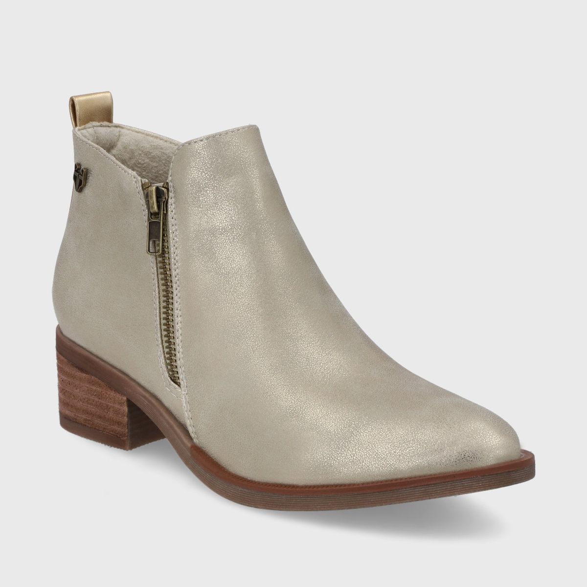 GOTTA - Botín Taco Dorado Mujer 43101 Gotta