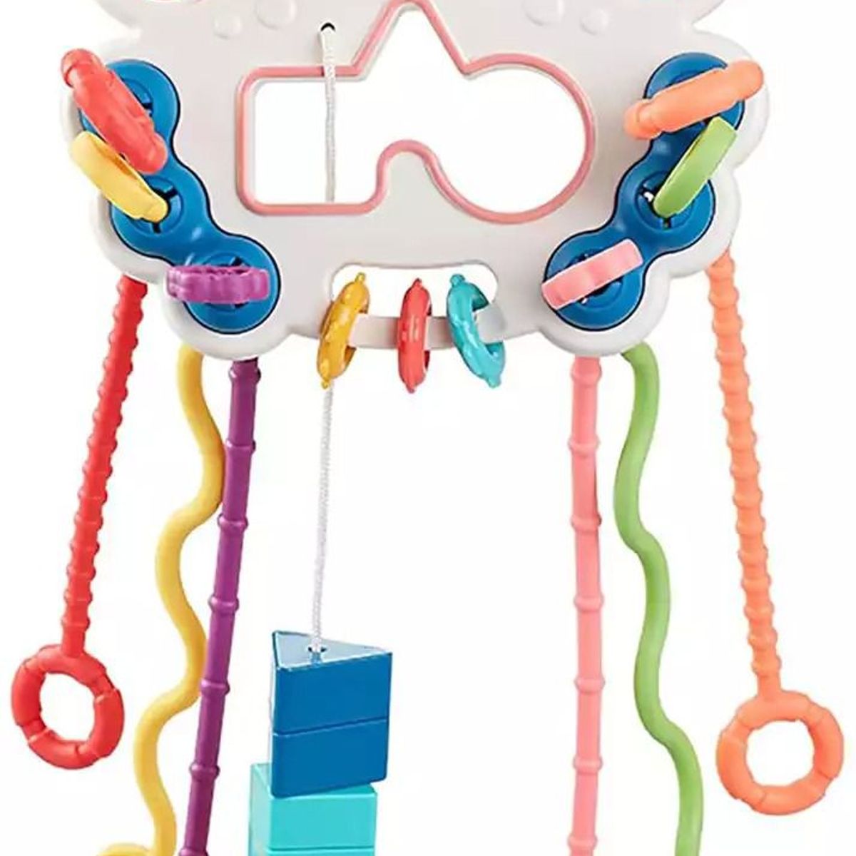 GENERICO - JUGUETE DE ACTIVIDADES 5 EN 1 CON CUERDAS - JUEGA Y EXPLORA