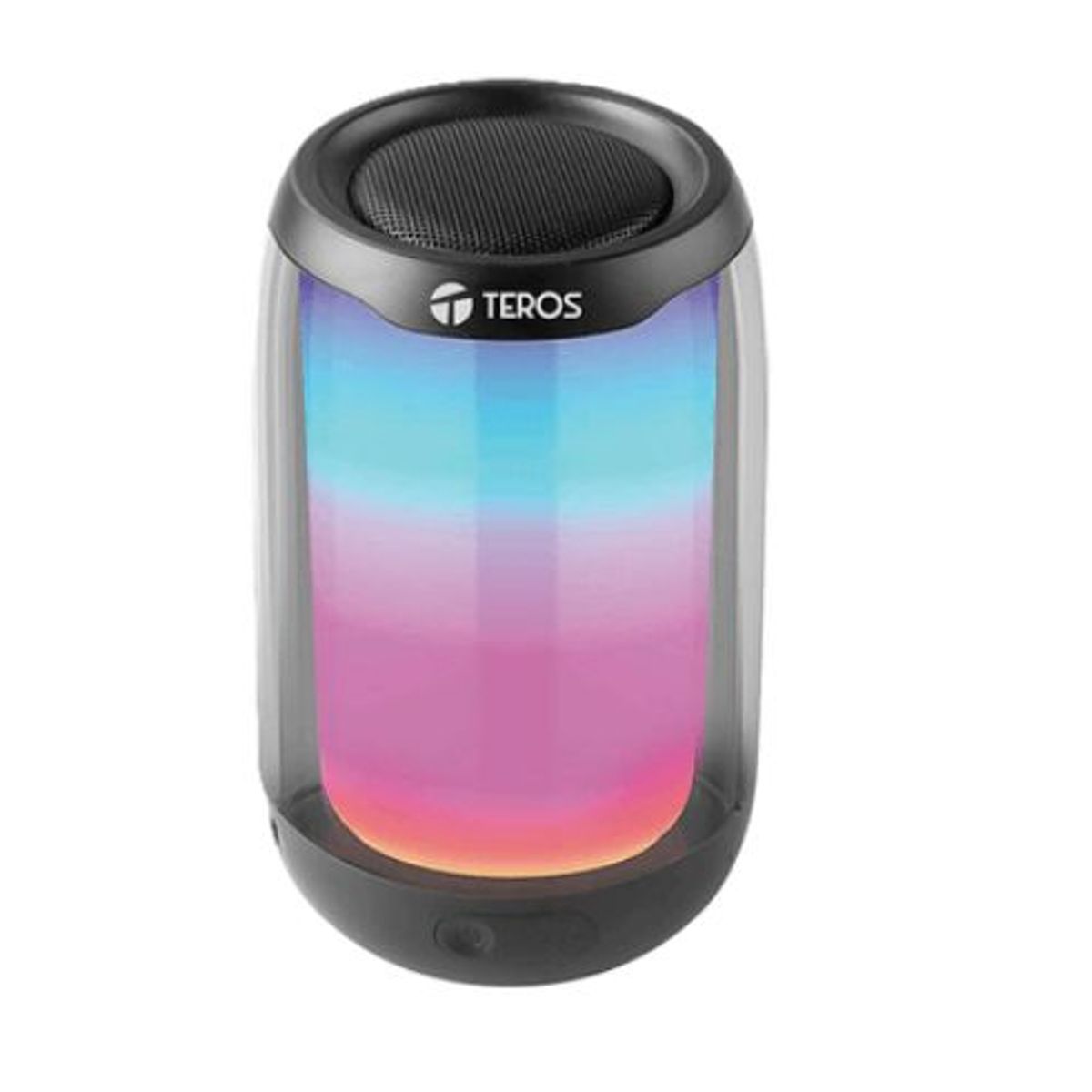 TEROS - Parlante Inalámbrico Teros TE-6043N Luz LED Bluetooth