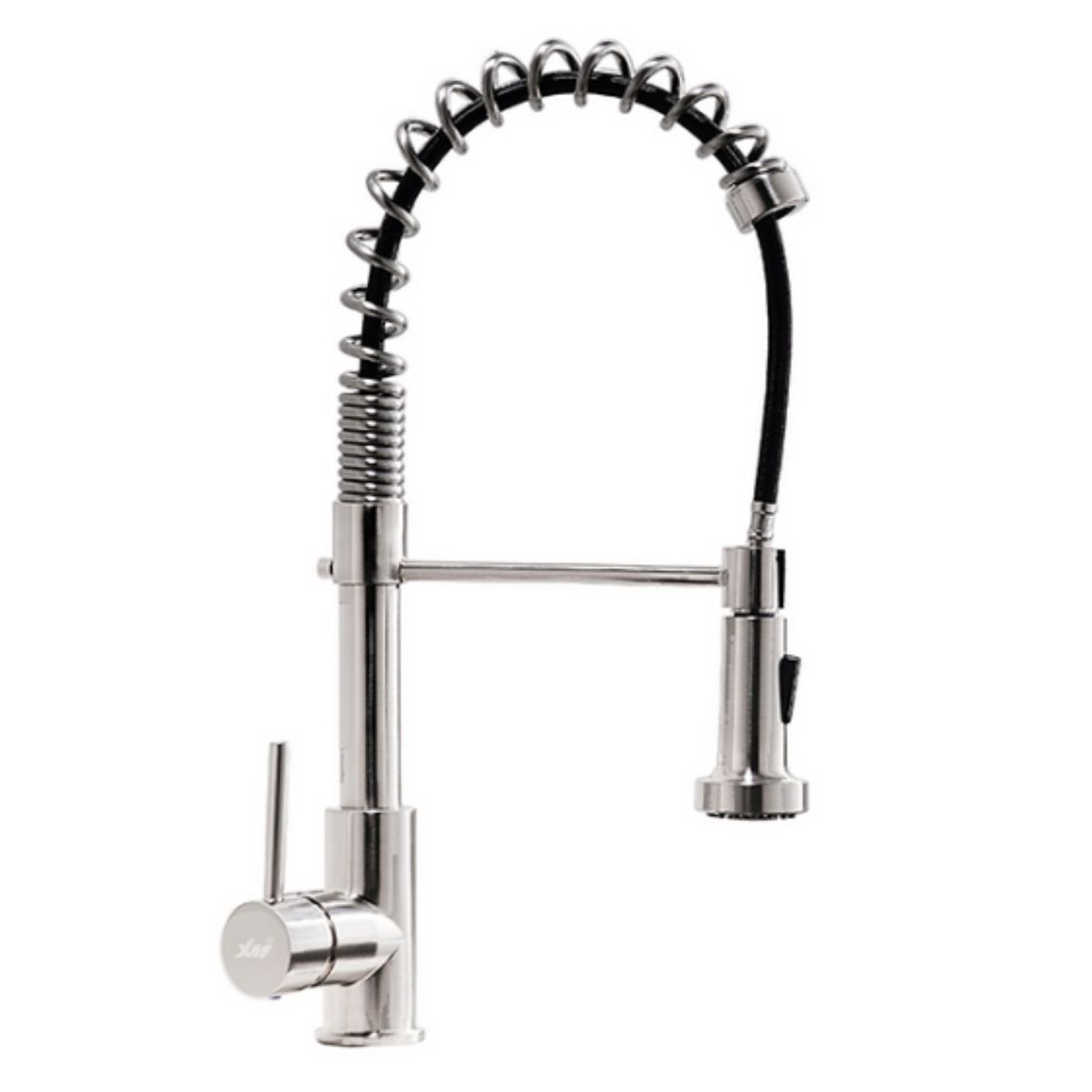 GENERICO - Mescladora con Resorte para Cocina cromado Acero Inoxidable