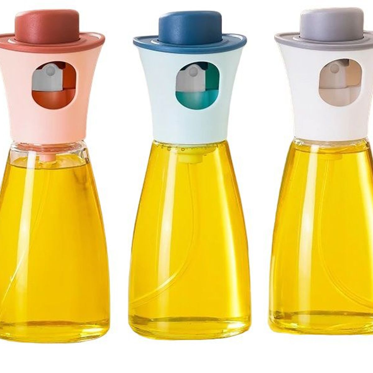 GENERICO - BOTELLA ACEITE EN SPRAY PULVERIZADOR DE BARBACOA - ROSADO