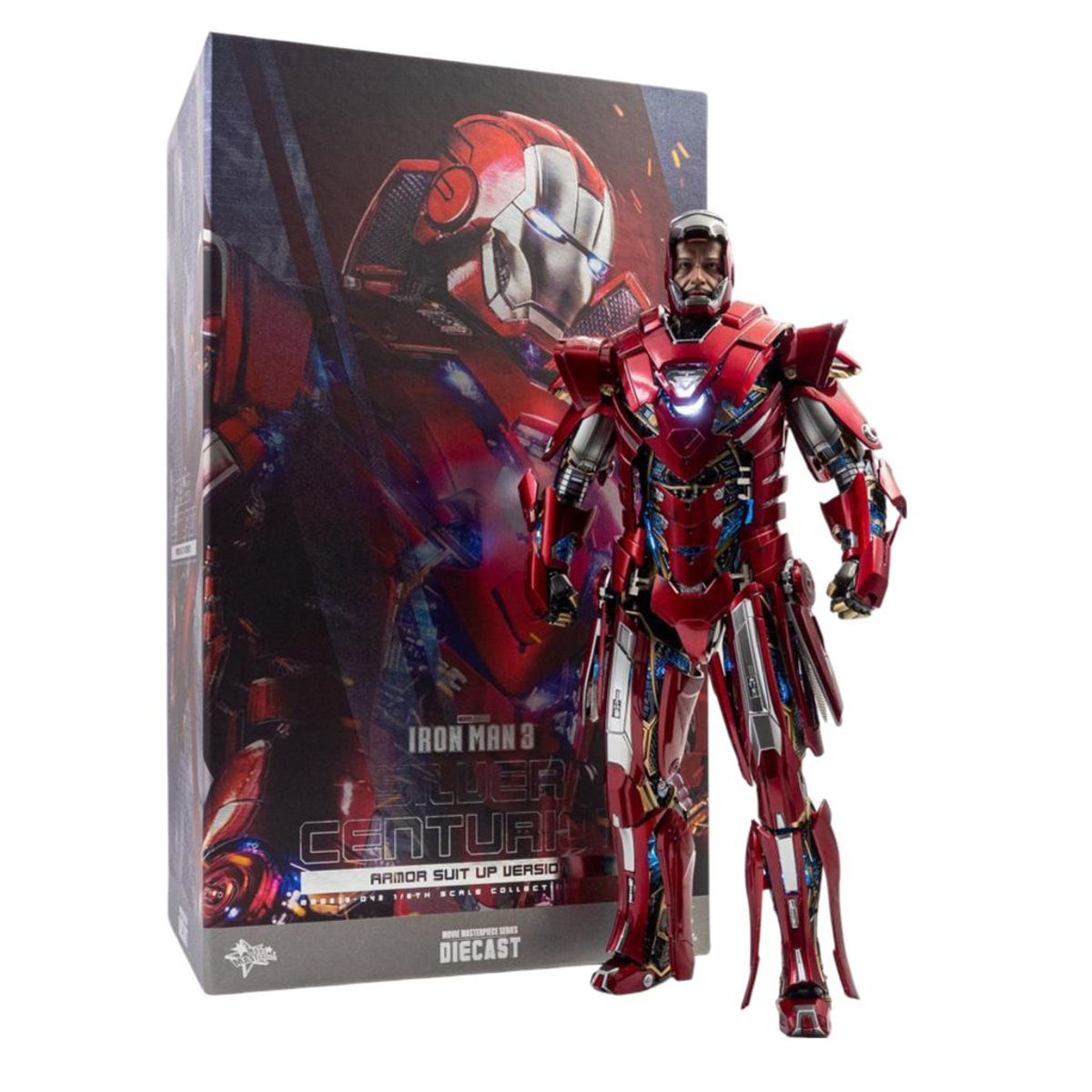 HOT TOYS - Silver Centurion Armor Suit Up Version Hot Toys