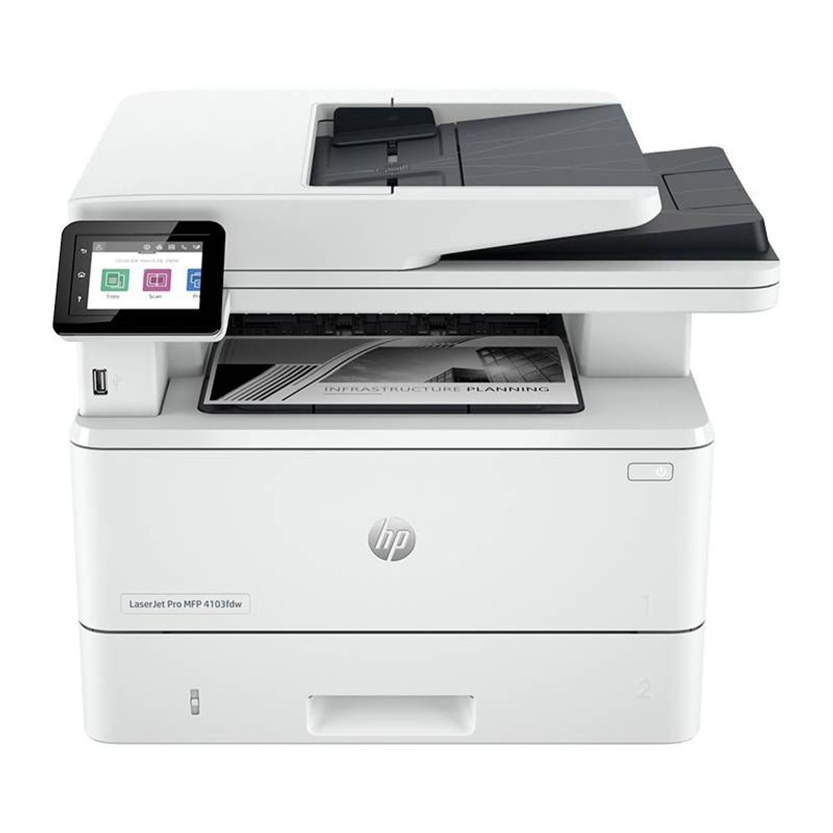 HP - Impresora Multifuncional HP Laserjet Pro MFP 4103FDW monocromatico