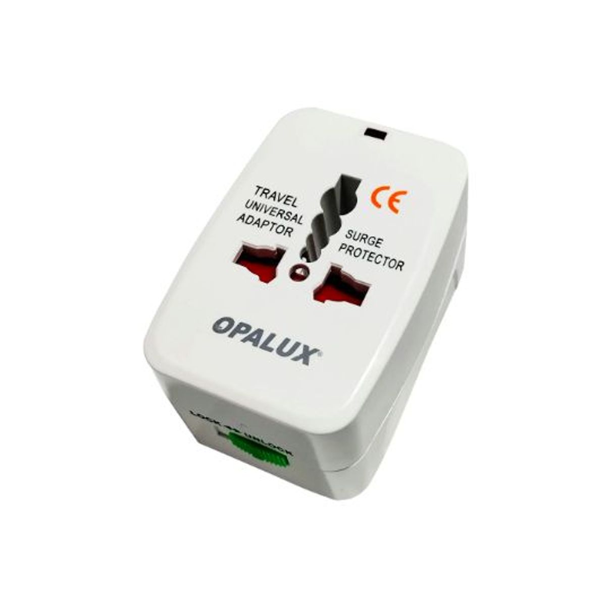 OPALUX - Adaptador Enchufe Multiple con Toma Tierra OP-931-L OPALUX