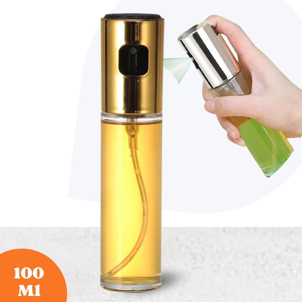 GENERICO - Spray de aceite para cocina dorado