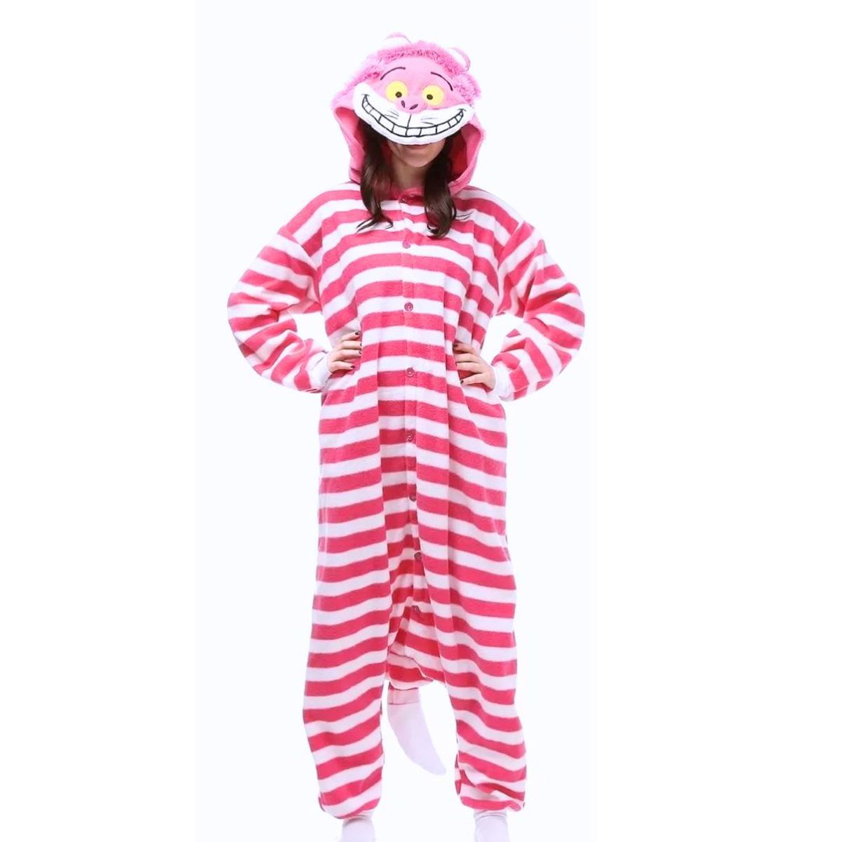 GENERICO - Pijama Chesire Gato Sonrisas Alicia en el Pais de las Maravillas