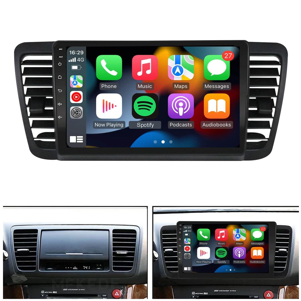 GENERICO - Autoradio Android Subaru Legacy Outback 2004-2009 cámara Gratis