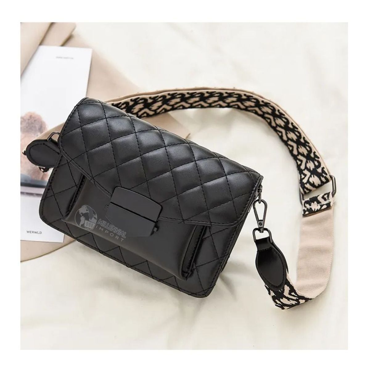 GENERICO - Cartera Elegante de Hombro o Bolso de Mano