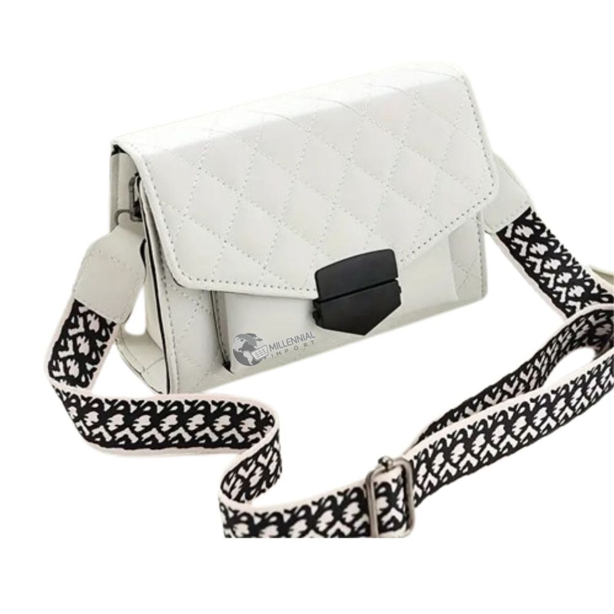 GENERICO - Bolso Cartera De Hombro Para Dama con Bolsillo Delantero