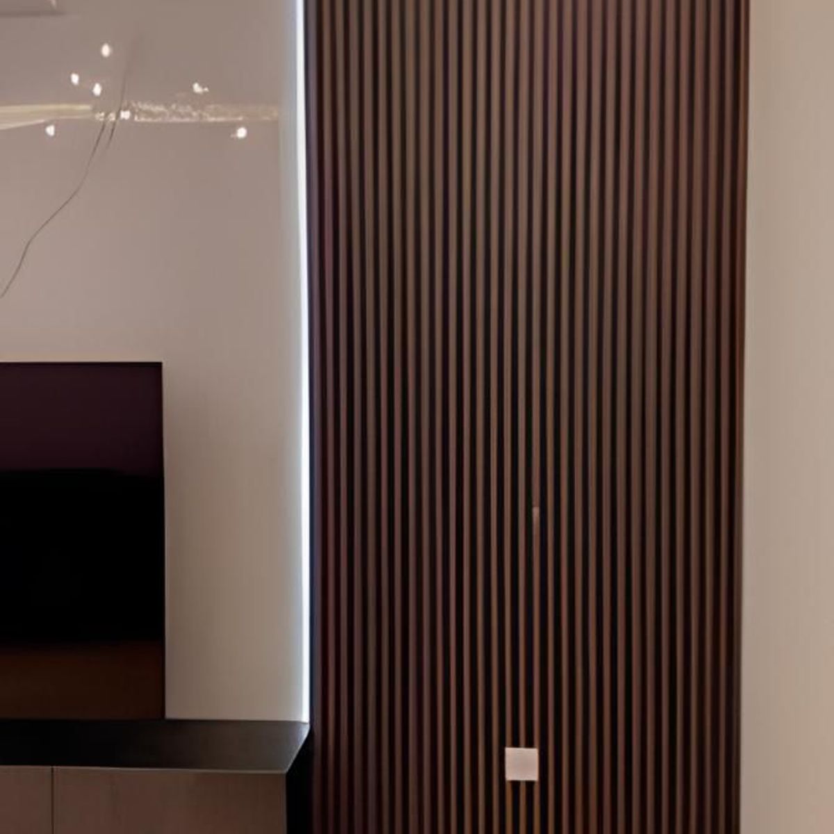 GENERICO - WallPanel Marrón oscuro 290 cm x 16 cm