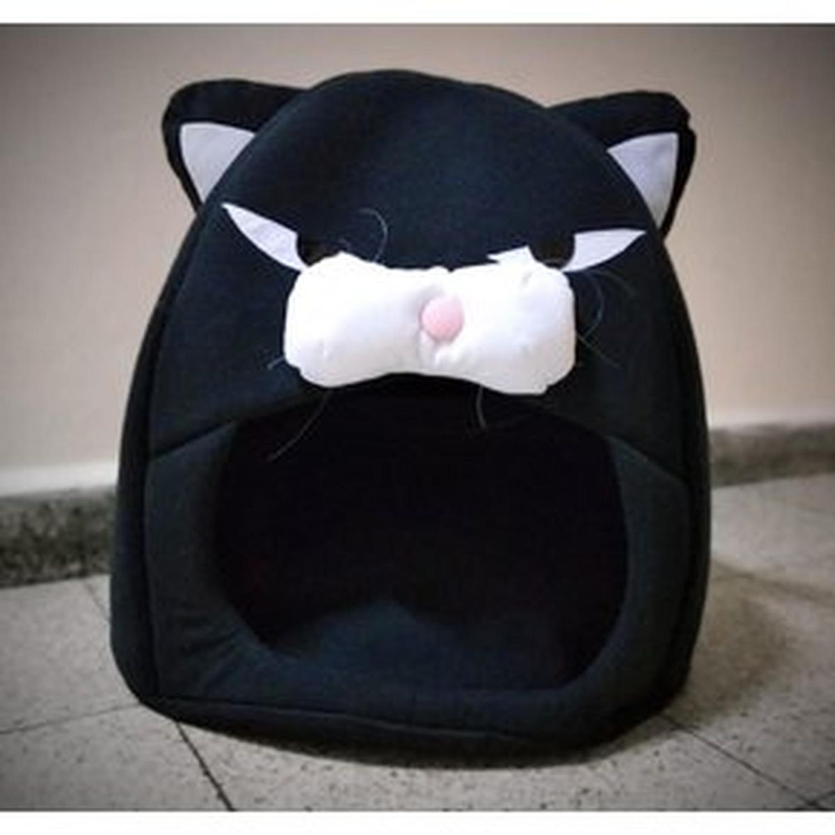 GENERICO - CASA PARA MASCOTAS - GATO NEGRO