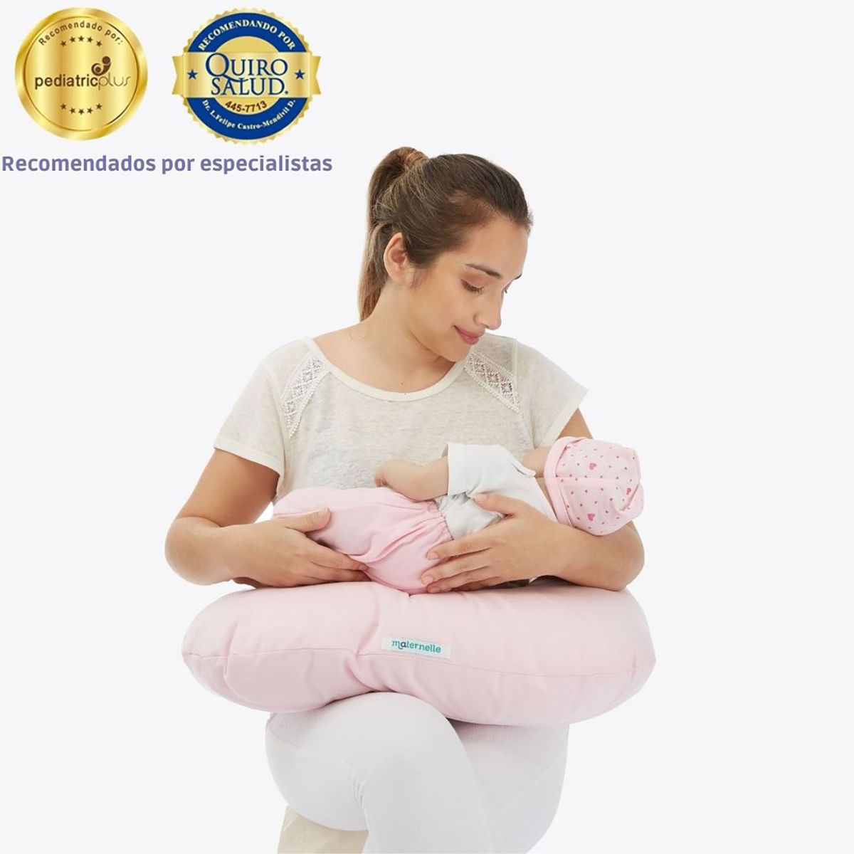 MATERNELLE - Almohada de Lactancia y Relajacion 5 en 1