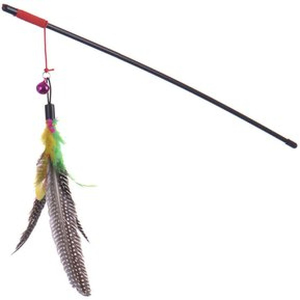 GENERICO - Packx2 Juguete Para Mascota Gatito pluma tipo plomero