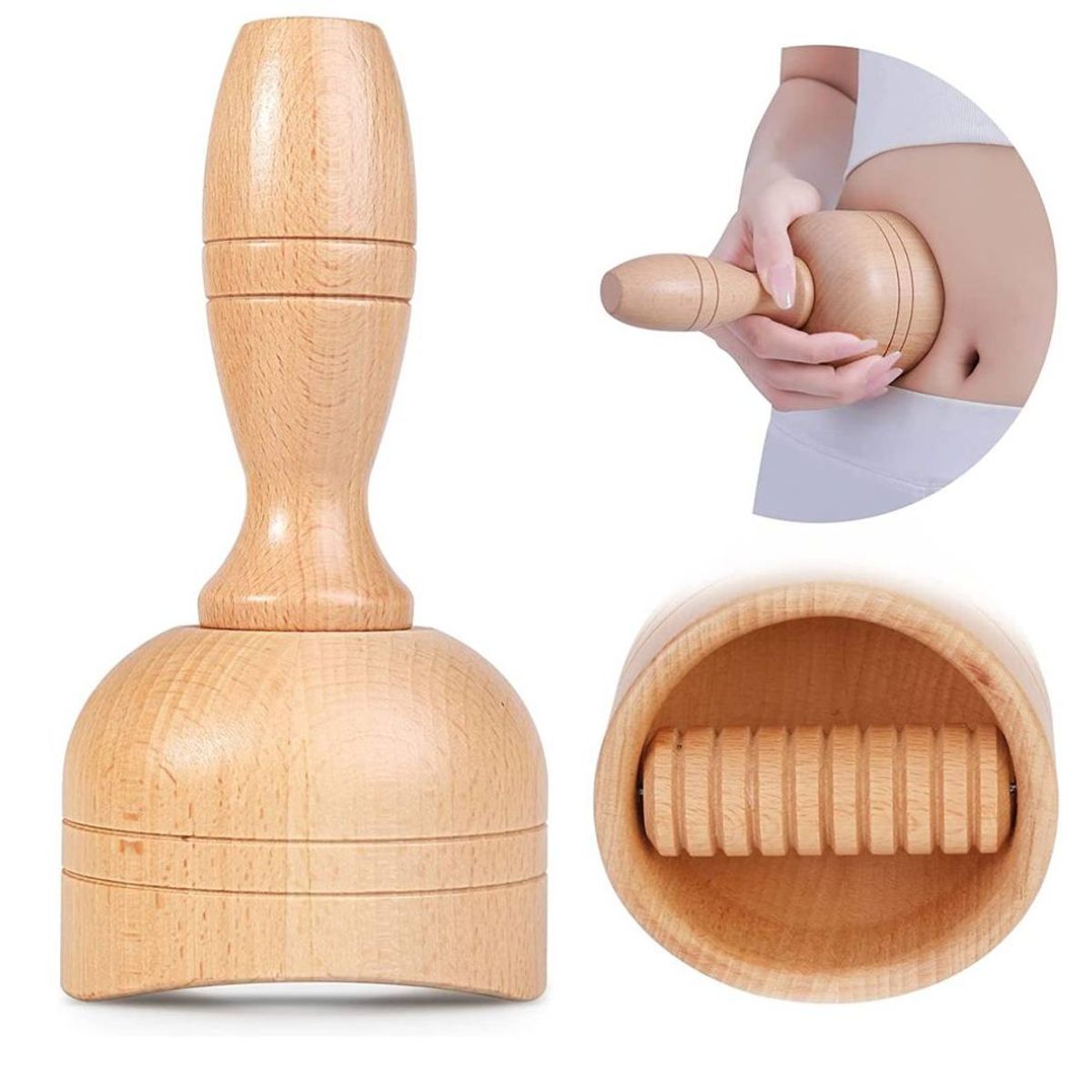 GENERICO - Taza de masaje de madera