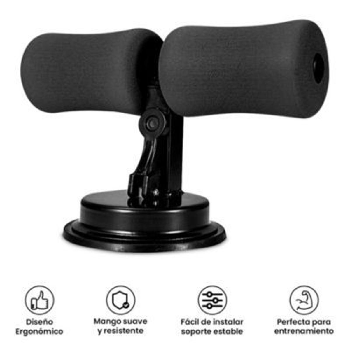 GENERICO - Soporte de Succión para Abdominales NEGRO