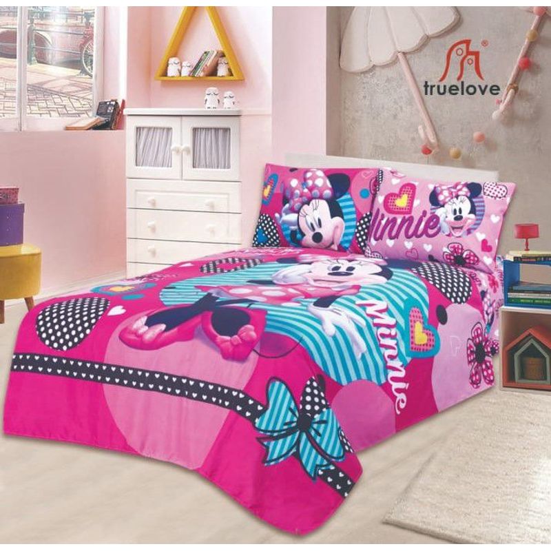 TRUELOVE - CUBRECAMA CON SHERPA  DISNEY DE 1.5 PLZ