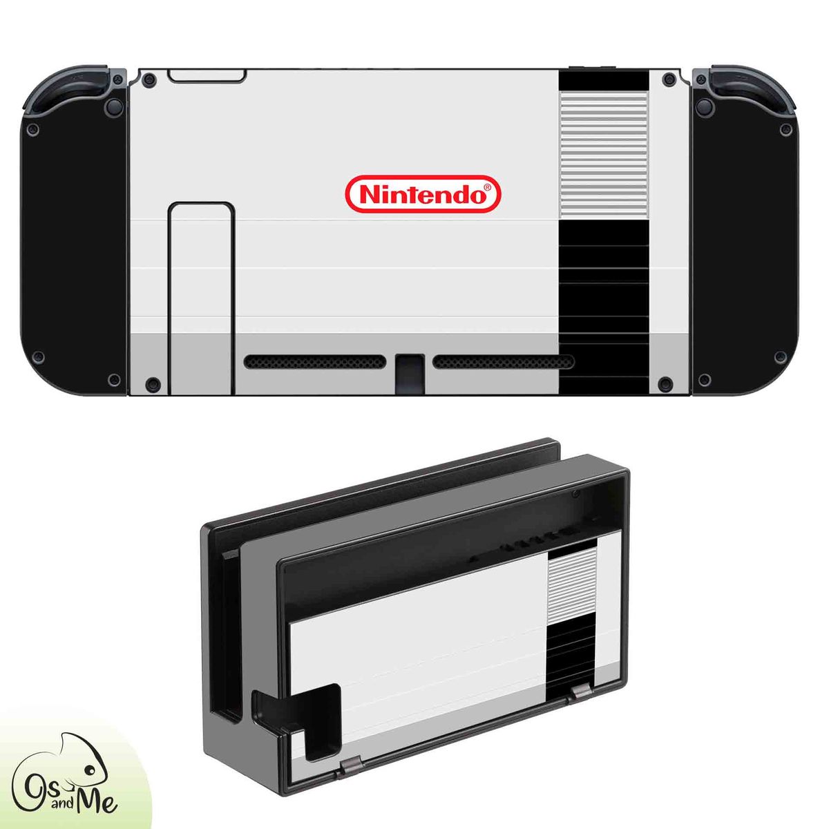 GENERICO - Skin Adhesivo Nintendo Switch Edicion Nes.
