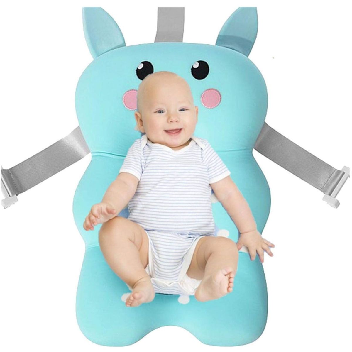 GENERICO - Almohadilla Cojín para Tina de Baño Turquesa