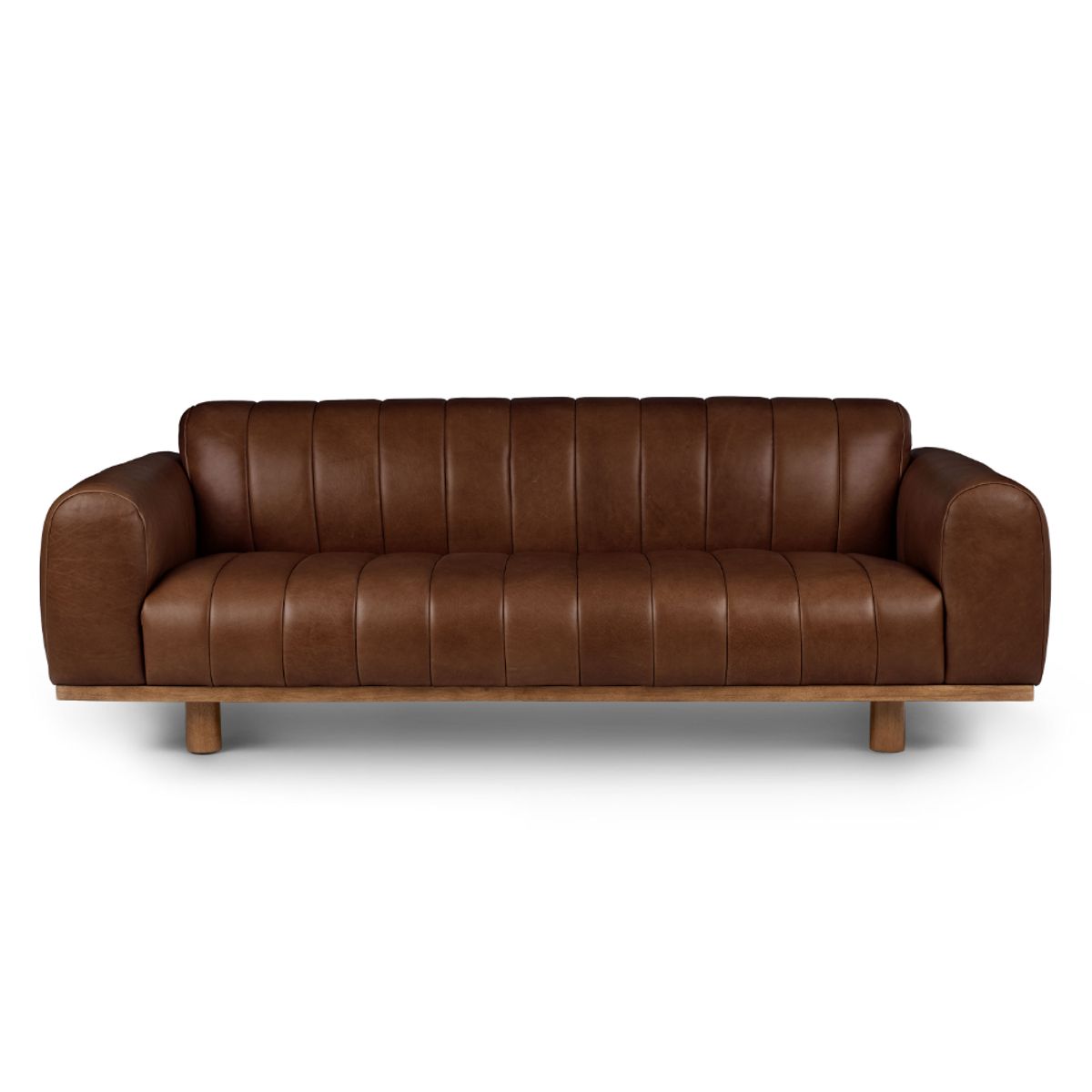CENTRAL DECCO - SOFA 3 CUERPOS HAMZA MARRON OSCURO