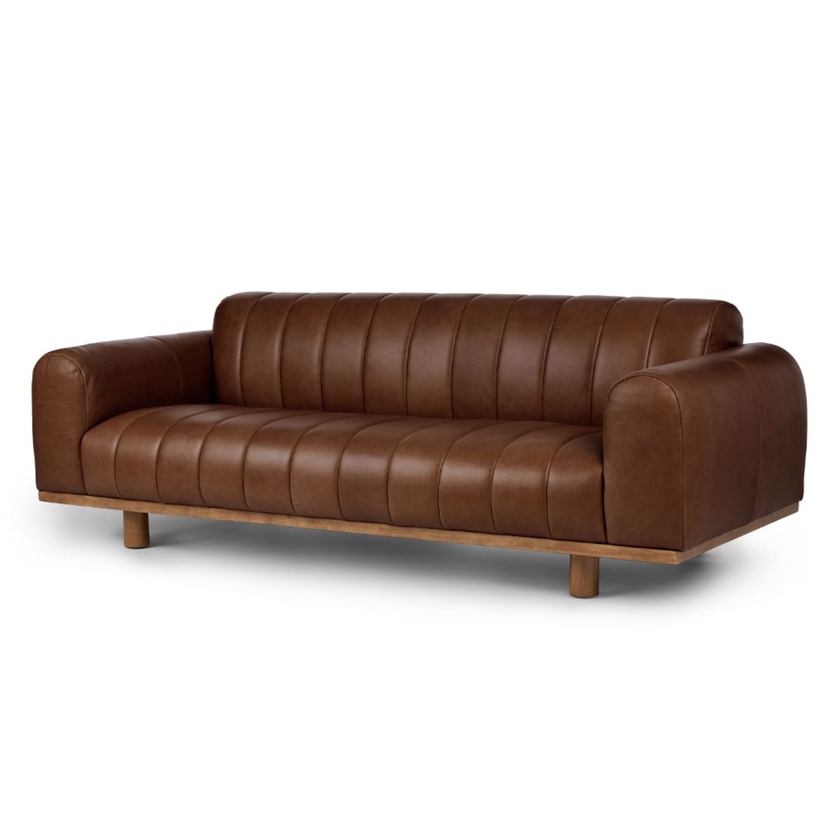 CENTRAL DECCO - SOFA 3 CUERPOS HAMZA MARRON OSCURO