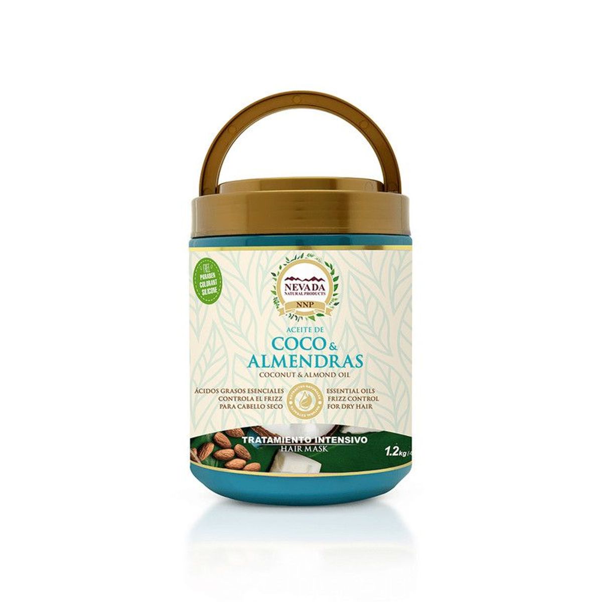 NEVADA NATURAL PRODUCTS - Nevada Tratamiento Intensivo Aceite de Coco+Almendras-12 kg