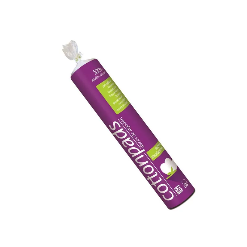 GENERICO - Cotton Pads Discos CKF Para Remover Maquillaje  X 120 Unids