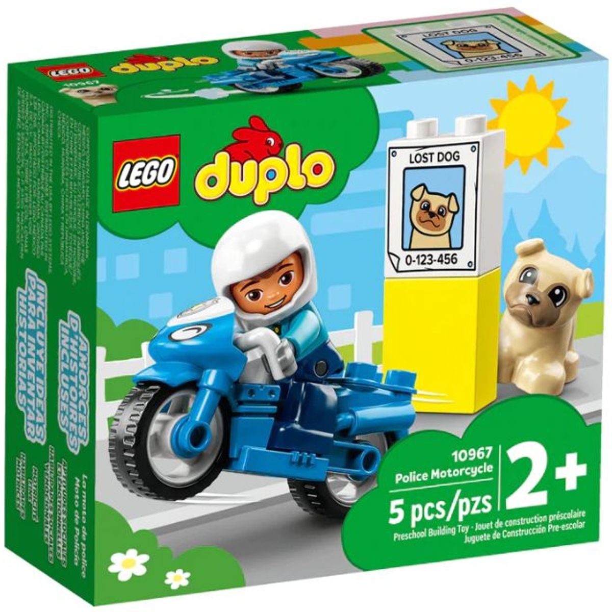 LEGO - LEGO 10967 Moto de Policía