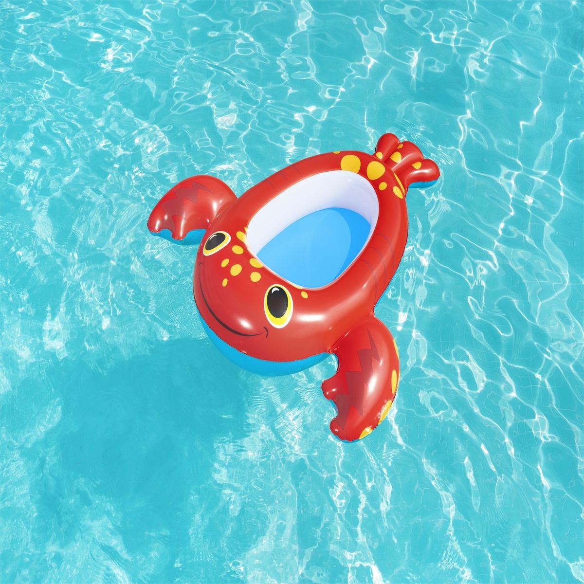 BESTWAY - Flotador Barco Bebé Splash Buddy Celeste - Bestway