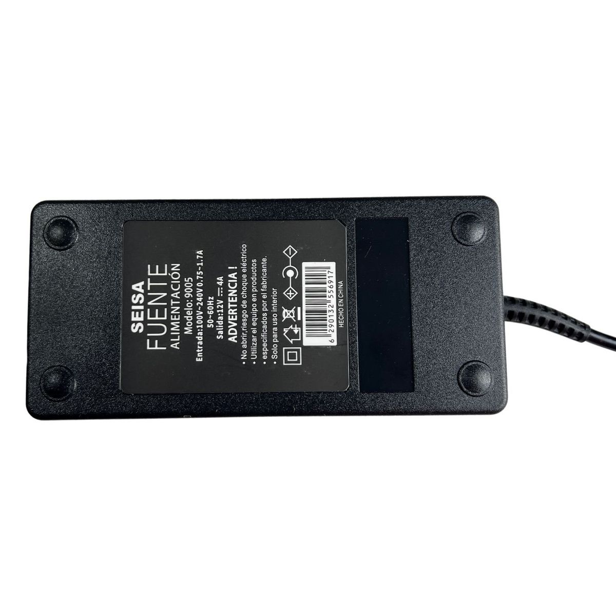 SEISA - Fuente Alimentación 12V 4A para Luces LED Seisa