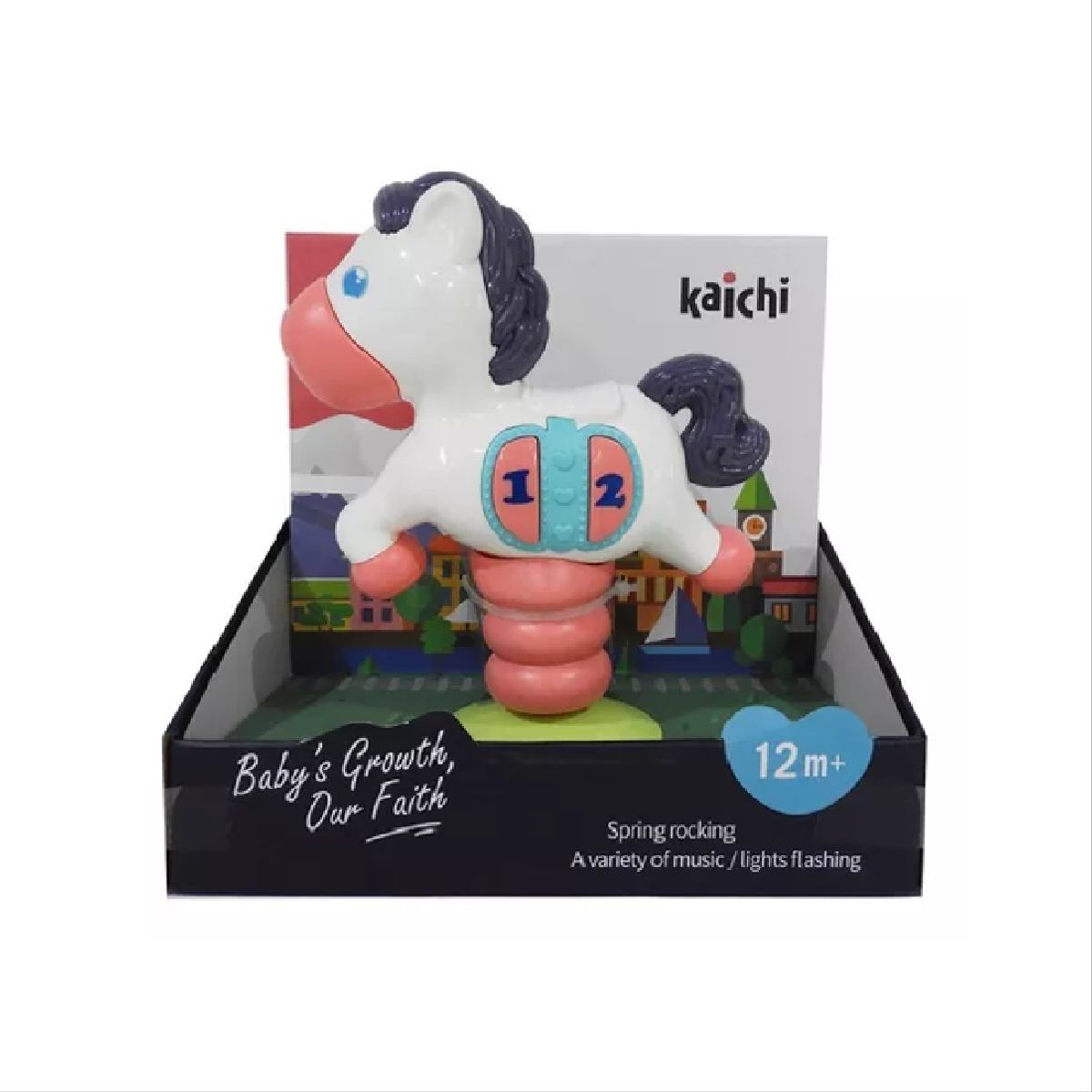 IDEAL BABY & KIDS - CABALLITO MUSICAL PARA BEBES