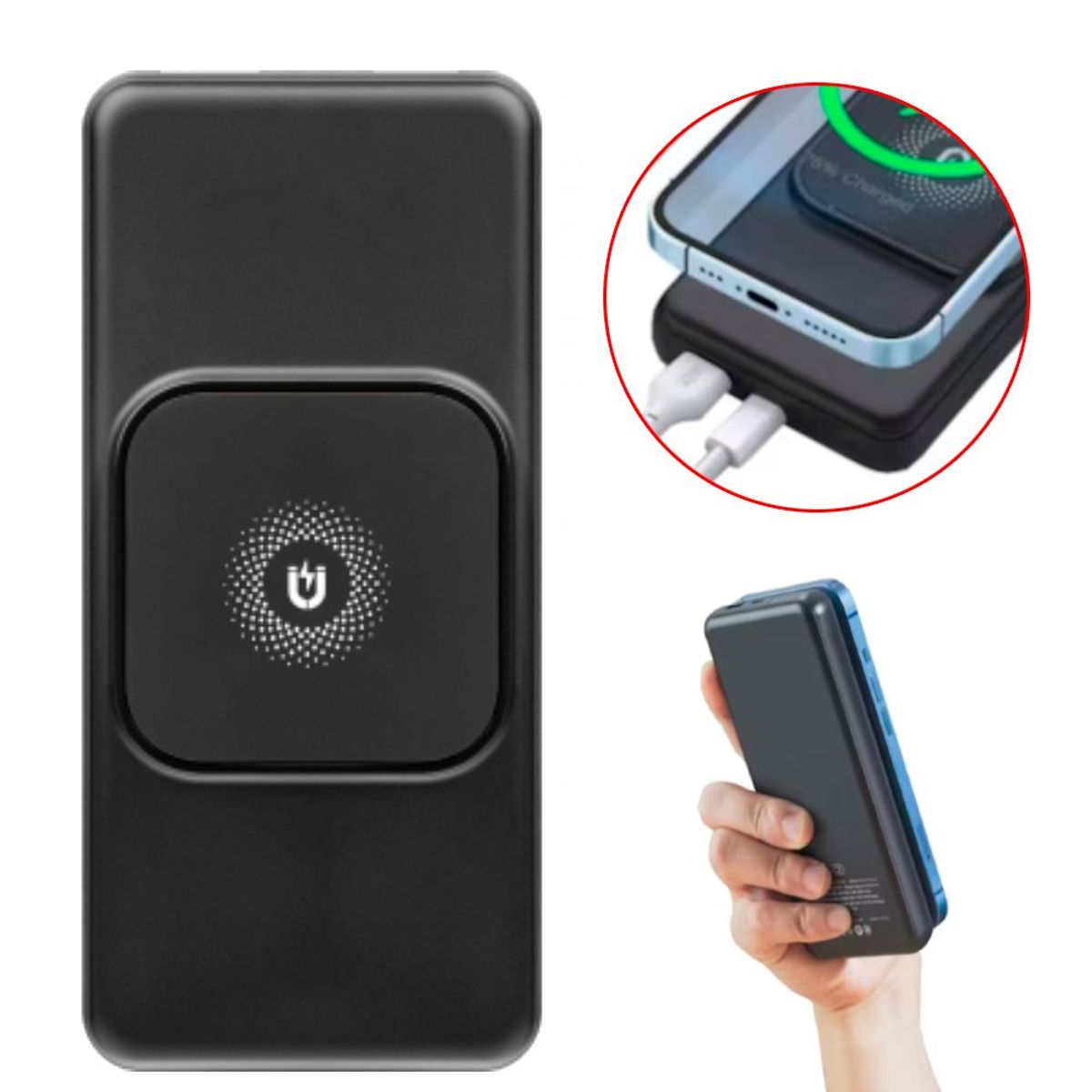 XO SIMPLE IS BEAUTY - Power bank Carga Inalambrica 15w Magnético Portatil 10000 mAh