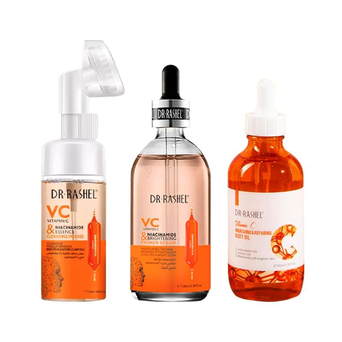 GENERICO - Serum Vitamina C + Limpiador Vitamina C+ Aceite Vitamina C