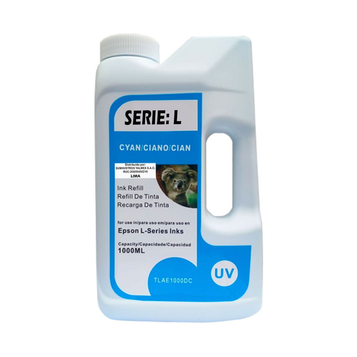 GENERICO - Pack Tinta Compatible Litro Uv Para Epson T664 T544 T504