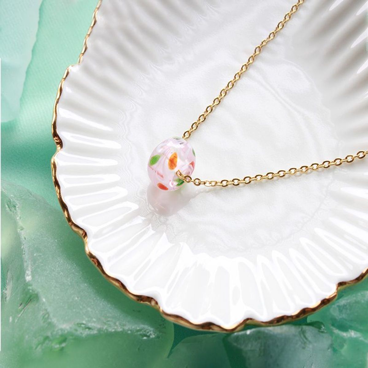 SHOPSMART - Cadena con Dije Rose