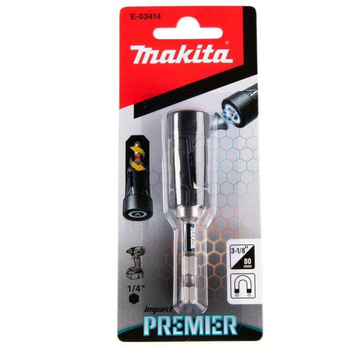 MAKITA - Porta punta ultra magnético 14 x 79mm Impact PREMIER