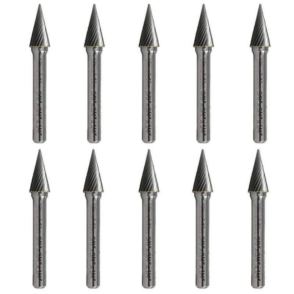 MAKITA - Lima rotativa conica PInox 38x 34 VASTAGO 14 10 UNIDAD