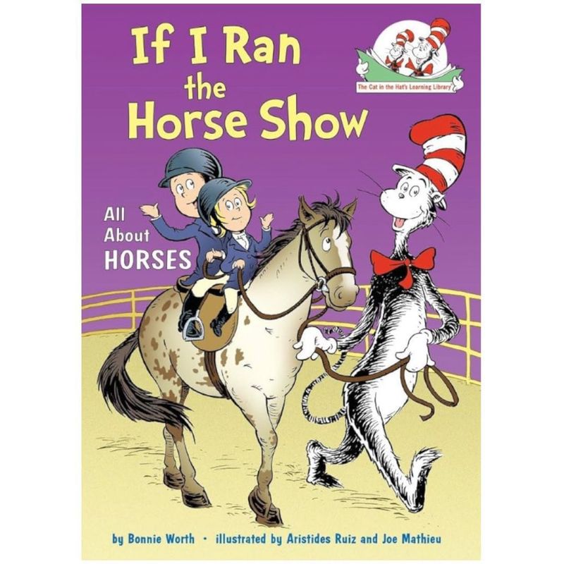 GENERICO - Libro Infantil ingles Dr Seuss- If I ran the horse show all about horses