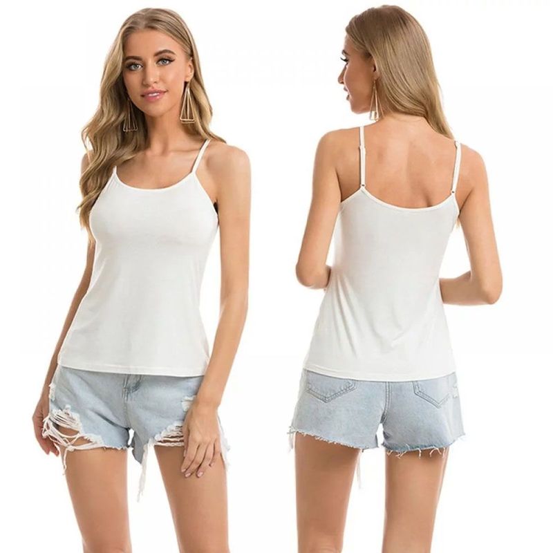 42AROZINA - Eslinga ajustada informal y cómoda de color sólido