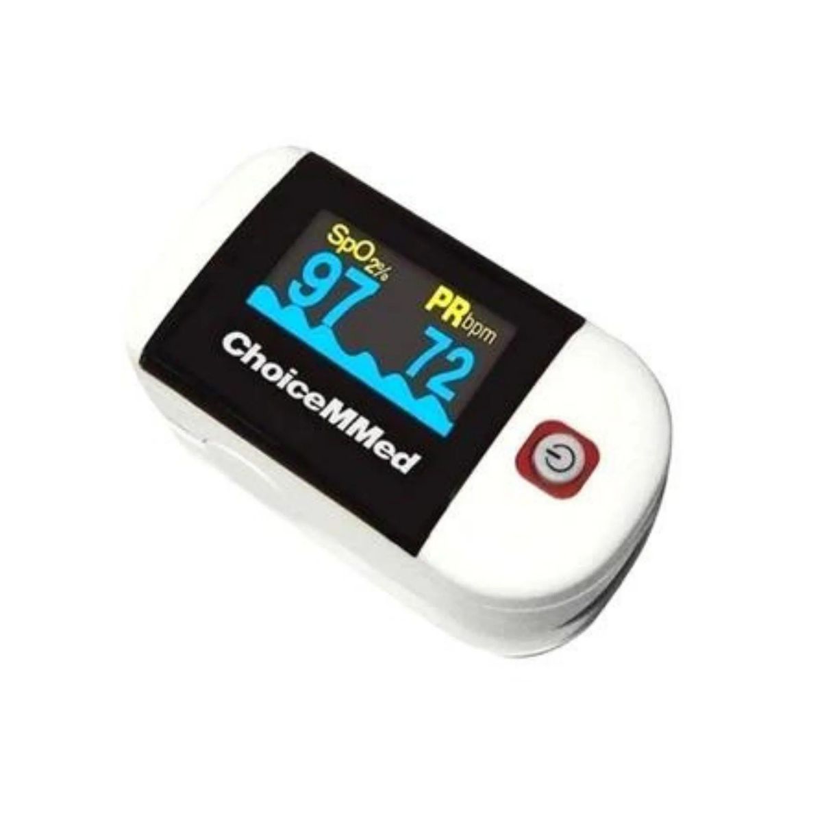CHOICEMMED - OXIMETRO DE PULSO DIGITAL MARCA  CHOICEMMED BLANCO