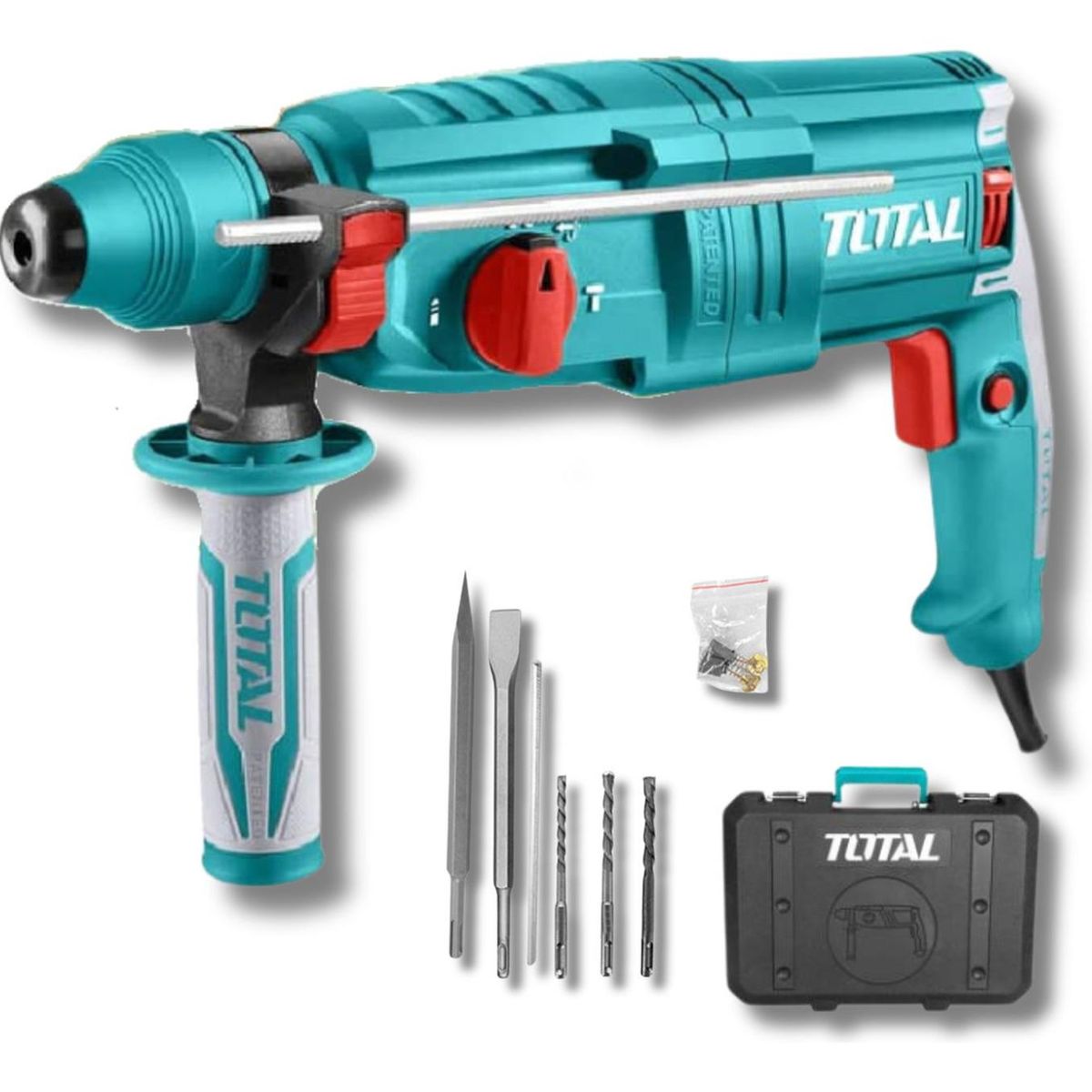 TOTAL - Rotomartillo SDS Plus 800w 2.5 Joules Total