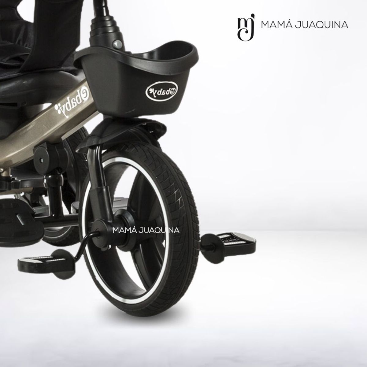 EBABY - Triciclo Reclinable «AUCKLAND» Edición Limitada Black