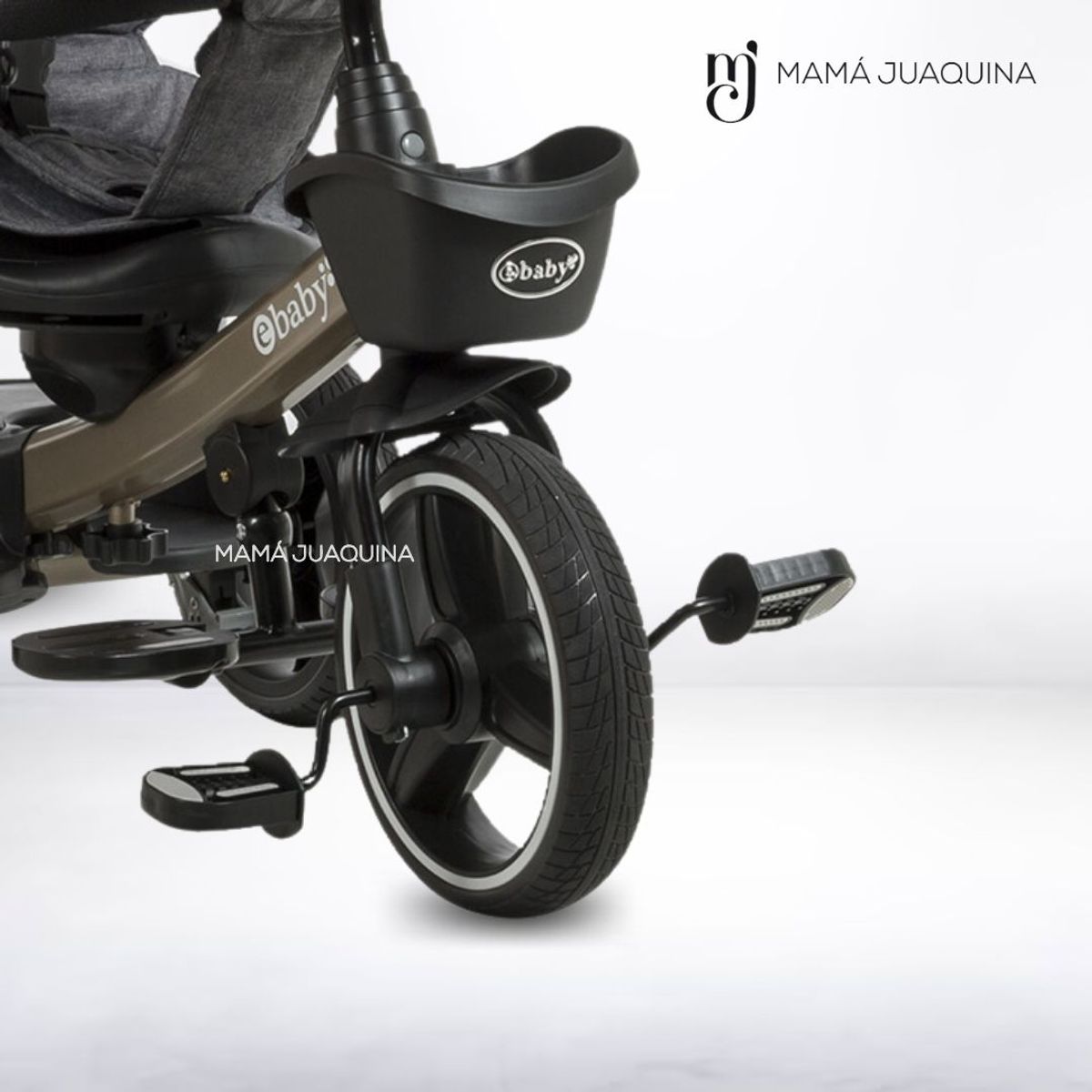 EBABY - Triciclo Reclinable «AUCKLAND» Edición Limitada Gray