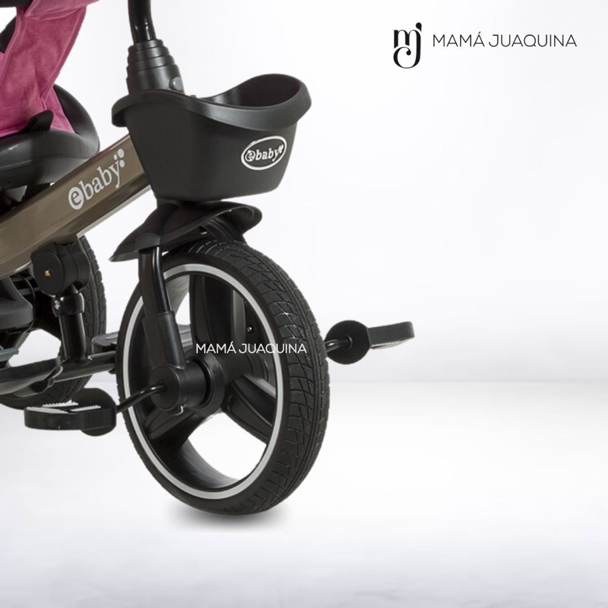 EBABY - Triciclo Reclinable «AUCKLAND» Edición Limitada Pink