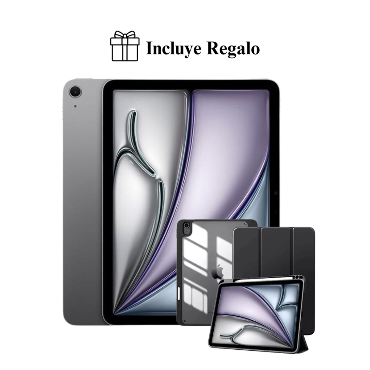 APPLE - Nuevo iPad Air 11''   Chip M3 Wifi (2025) 128GB - Space Gray + Regalo